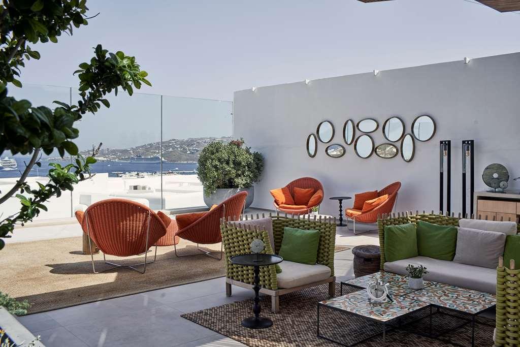 Hotel Myconian Naia Mykonos Town Restaurant foto