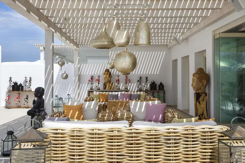 Hotel Myconian Naia Mykonos Town Restaurant foto
