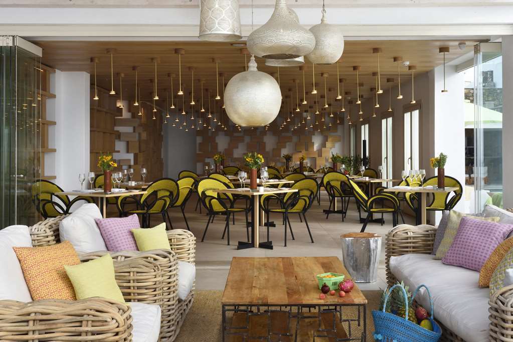 Hotel Myconian Naia Mykonos Town Restaurant foto
