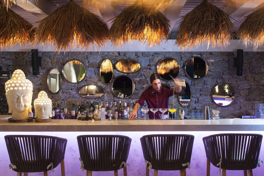 Hotel Myconian Naia Mykonos Town Restaurant foto